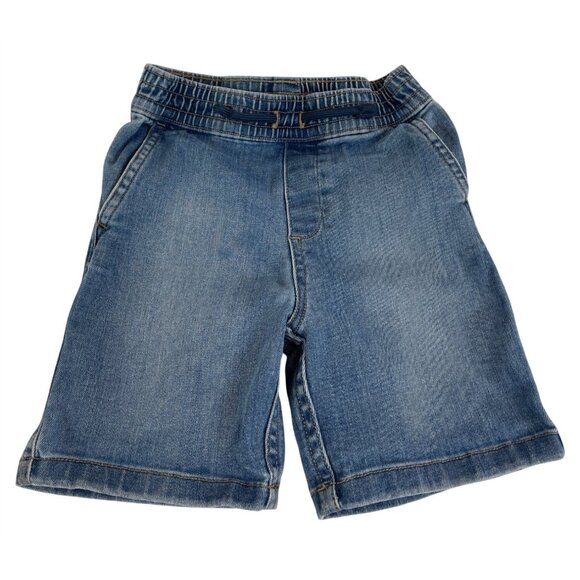Garanimals Denim Shorts Size 3T Blue Jean Shorts Bermuda Elastic Waist - Picture 1 of 4